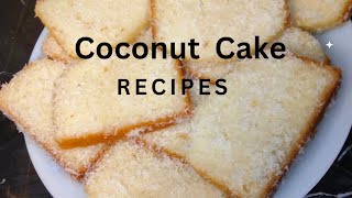 Coconut Cake Recipe [upl. by Odlauso]