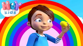 Fargesangen 🌈 Lær Farger  Norske Barnesanger  HeyKids [upl. by Fremont]