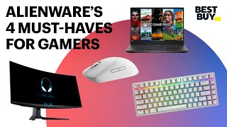 Alienwares 4 MustHaves for Gamers  Best Buy [upl. by Lleon287]