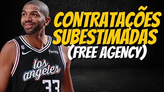 3 contratações SUBESTIMADAS da Free Agency da NBA [upl. by Akram]