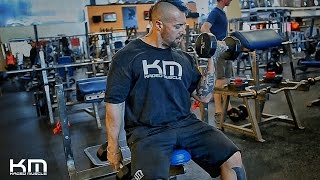 Seated Dumbbell Curls  How To Perform them Correctly [upl. by Ecal]