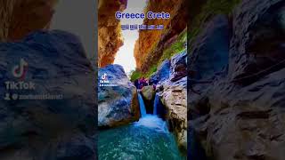 zorbasisland greece creta kreta travel hiking creteisland explorecrete crete cretegreek [upl. by Ennaus]