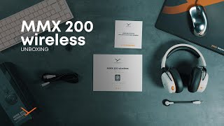 beyerdynamic  MMX 200 wireless  Unboxing [upl. by Eamanna]