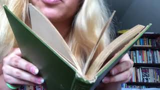 ASMR Poem Reading amp Book Sounds [upl. by Ticknor514]