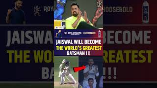 YASHASVI JAISWAL will become the worlds greatest batsman yashasvijaiswal indvsaus [upl. by Valiant]