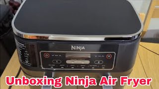 Unboxing Ninja Air Fryer  Roasted Chicken In Air Fryer [upl. by Ameekahs]