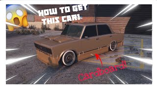 GTA V  “How to get CARDBOARD car in GTA” Tutorial [upl. by Baoj]