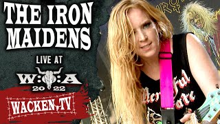 The Iron Maidens  Fear of the Dark  Live at Wacken Open Air 2022 [upl. by Nessim659]