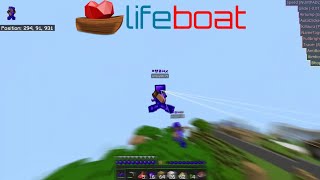 Trolling Players In Minecraft Lifeboat Survival Mode [upl. by Eyla71]