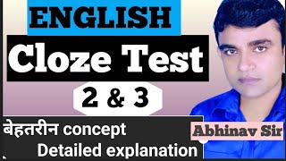 Cloze Test How to solve a Cloze test Detailed explanation of Cloze test [upl. by Nolyar672]