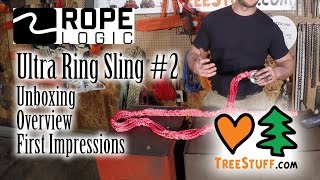 Rope Logic Ultra Ring Sling 2 UnboxingOverviewFirst Impressions [upl. by Ardy]