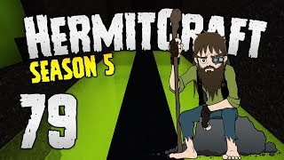 HermitCraft 5  MEGA Flying Nether TUNNEL of doom  79 Minecraft 112 [upl. by Eciruam]