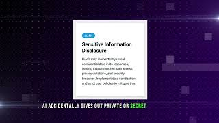AI Security Top 10 LLM Vulnerabilities Unveiled Video 27  365 FULL VIDEO [upl. by Haugen]