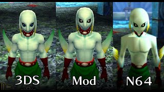 Majoras Mask 3D  Classic Zora Link Mod [upl. by Strade]