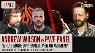 Andrew Wilson vs PWF Panel Round 6 Men vs Women Oppression [upl. by Lipson]