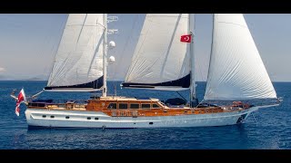 SY VOYAGE 34 m Steel Hull Sailing Yacht For Sale  Malta Commercial Rina classed Full Walkthrough [upl. by Barcus]