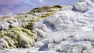 Mammoth Hot Springs Yellowstone National Park [upl. by Emya]