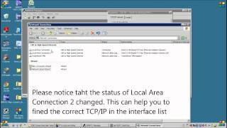 Access to Siemens PLC TCPIP Interface setting Part 2 of 8 [upl. by Anahsat523]