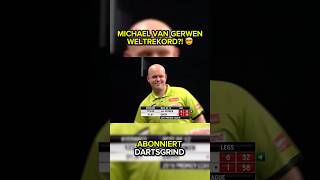 Van Gerwen RekordAverage 🤯 shorts darts subscribe [upl. by Elman326]