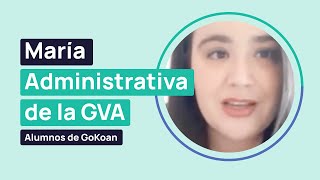 Opositora Administrativo de la Generalitat Valenciana 💻 GoKoan Oposiciones 📚 [upl. by Pederson620]