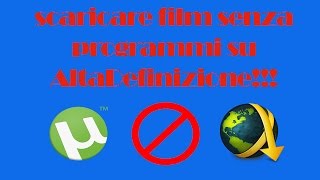 Scaricare Film gratis senza programmi su AltaDefinizione [upl. by Artsa]