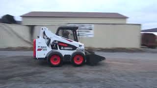 2018 Bobcat S570 Rubber Tire Skid Steer Loader 61HP Turbo Joy Stick Power Attach 540 Hours For Sale [upl. by Mirabella]