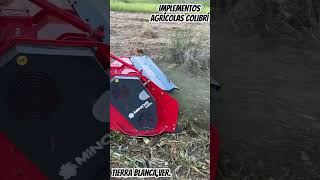 Tractor LOVOL 90 hp ROPS y trituradora SWISSMEX COBRA 2000 IMPLEMENTOS COLIBRÍ [upl. by Maxa]