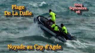 Cap dAgde  danger de la mer  2024 sept 06 [upl. by Lupiv]