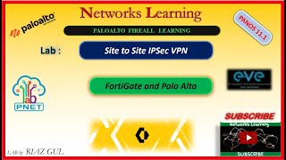 13 Palo Alto 111 SitetoSite VPN with FortiGate 72  IKEv2  Policy Based VPN [upl. by Suivart]