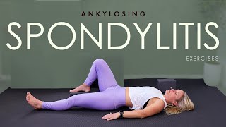 Soothing Yoga For Ankylosing Spondylitis Exercises to Relieve Tightness And Tension [upl. by Winton]