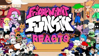 Friday Night Funkin Mod Characters Reacts  Part 30  Moonlight Cactus [upl. by Eaves]