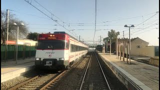 CAB RIDE Benacazón a Sevilla Tren Renfe Cercanías  Time Lapse [upl. by Elaweda]