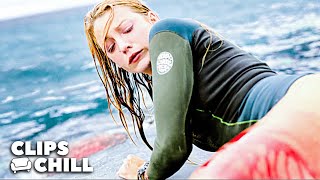 Shark ATTACKS Blake Lively  The Shallows [upl. by Africa]