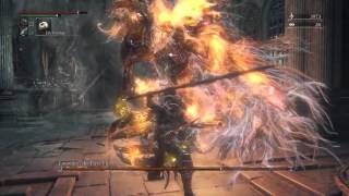 How to heal Laurence the First Vicar Bloodborne The Old Hunters [upl. by Dragoon]