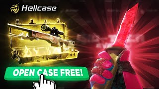 HELLCASE ALL IN CASE BATTLE PAID HUGEEE  HELLCASE PROMO CODE  hellcasecom [upl. by Andrea]