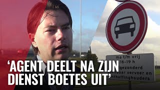 Sluipweg bij Diemen melkkoe 7800 euro aan boetes door slimme truc [upl. by Marika]