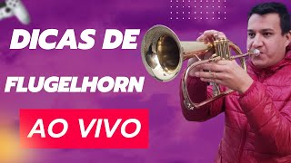 Dicas de Flugelhorn Ao Vivo Escola de Trompetes [upl. by Liw]