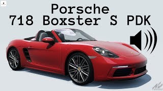 Assetto Corsa Sound Porsche 718 Boxster S PDK Porsche Pack 2 [upl. by Mccutcheon667]