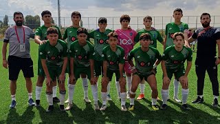 U16 A LİGİ KARŞILAŞMASI YAŞAMKENT İLKER SPOR  ERYAMANSPOR [upl. by Ransell]