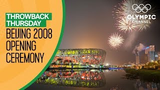 Full Opening Ceremony from Beijing 2008  Throwback Thursday [upl. by Schuman]