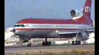 LTU L1011 taking off from Faro Portugal [upl. by Michaud]