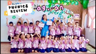 Phonics Class Review short ‘a’  ag  an [upl. by Keir]