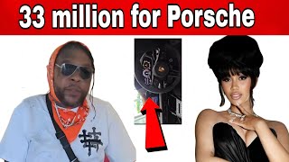 quotVybz Kartel Drop Porsche 33Million DollarsquotCardiB Wants Calob With Vybz kartel [upl. by Torrance524]