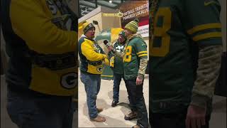 Packers fans react to beating the bears [upl. by Janine]