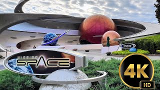 Mission Space  4K HD 60fps FULL RIDE World Discovery in Epcot Walt Disney World [upl. by Nylrats]