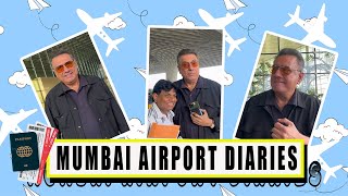 Boman Irani Spotted At Mumbai Airport  bomanirani [upl. by Bramwell787]