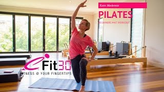 Katie Mackenzie from ReRun Beginners Pilates Workout 2 [upl. by Corell]