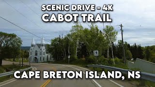 🚗 Scenic Drive on the Cabot Trail Cape Breton Island Breathtaking 4K Adventure 🌲📹 [upl. by Annorah]