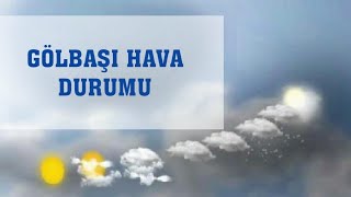 Gölbaşı Hava Durumu [upl. by Irving719]