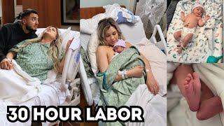 LABOR amp DELIVERY VLOG 40 WEEKS [upl. by Aer]